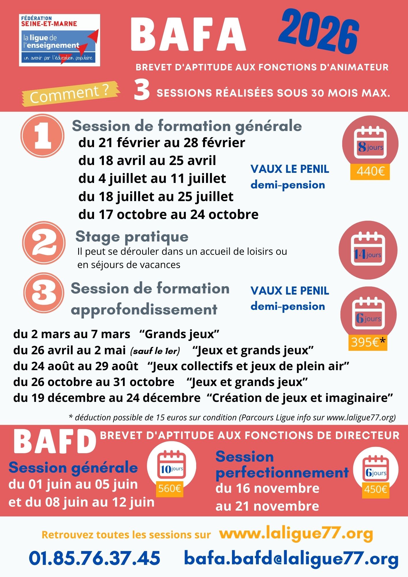 Flyer BAFA BAFD 2026