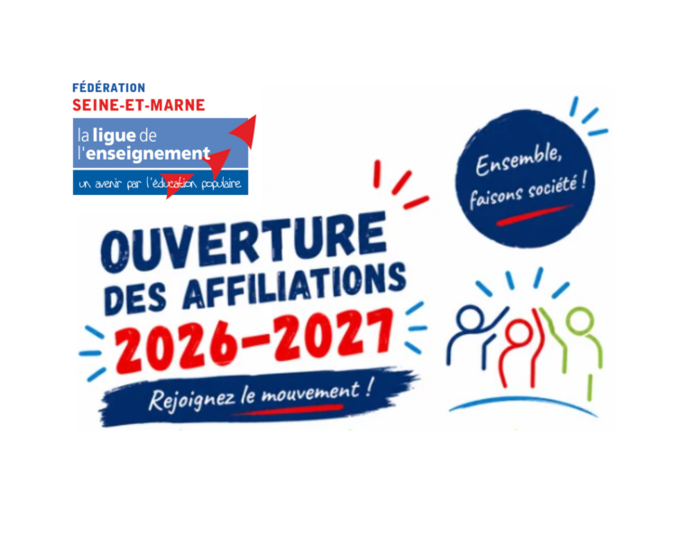 Ouverture Campagne d&rsquo;Affiliation 2026/2027